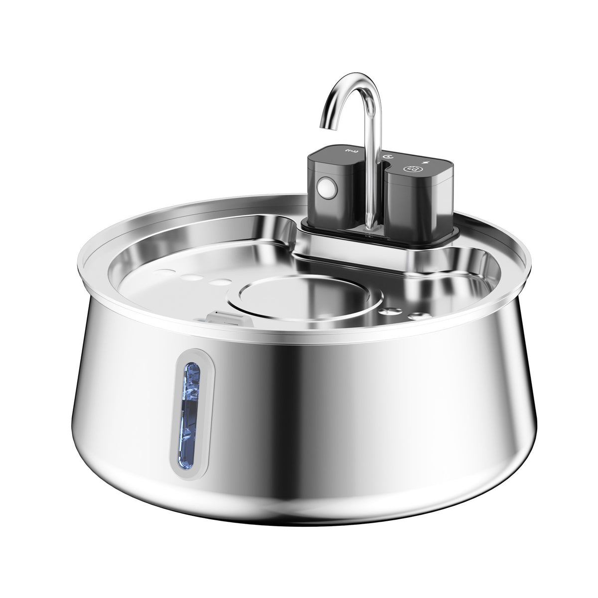 Fuente para Mascotas con Sensor 4L de Acero Inoxidable